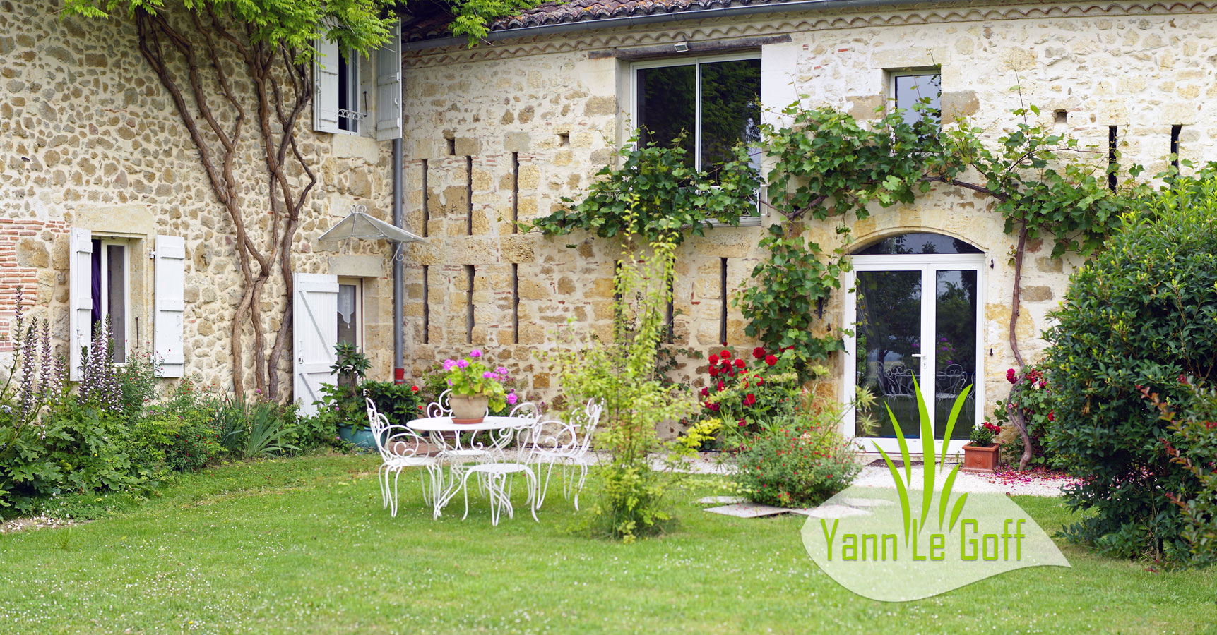 jardin entretenu avec les services à la personne